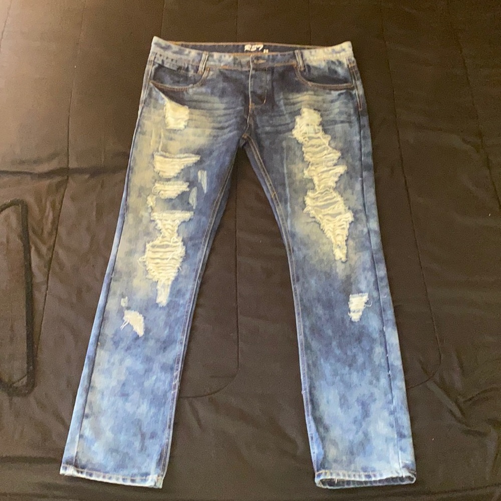 Distressed RS7 jeans men’s 36w